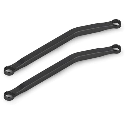 Aluminum High Clearance Chassis Links for 1/30 Axial SCX30 RC Crawler Car Upgrade Parts (Black) - color: Black