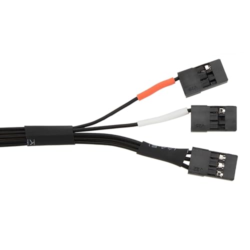 MEUS Racing 4WS Four-Wheel Steering Control Line Upgrades with Control Board and Servo Control Lines, Suitable for 4WS RC Crawler Car SCX10, TRX4, SCX24 TRX4M etc.