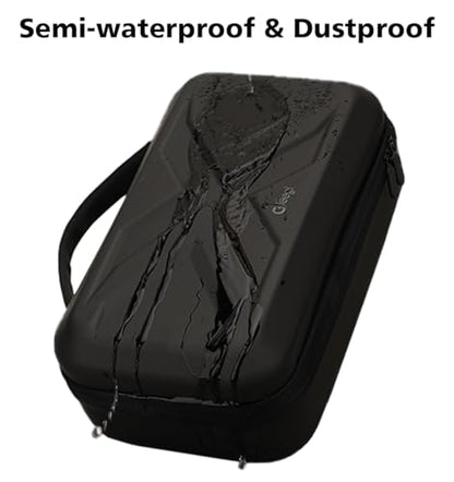 Storage Case Compatible with NOCO AIR10/AIR15/AIR20 Tire Inflator, Portable Air Compressor Pump Bag with Zipper Mesh Pocket and Adjustable Strap(CASE ONLY)