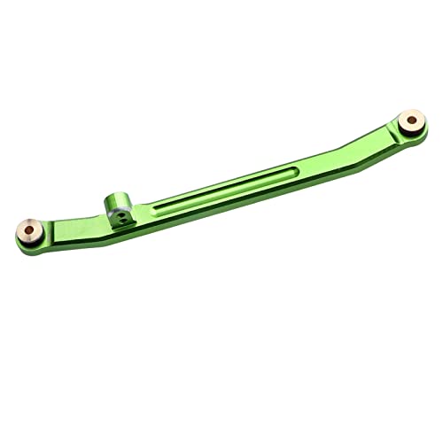 Hobbypark Aluminum Steering Rod Tie Links High-Tightening Linkage for Axial SCX24 Gladiator Bronco C10 JLU Deadbolt B17 1/24 RC Crawler (Green) - color: Green