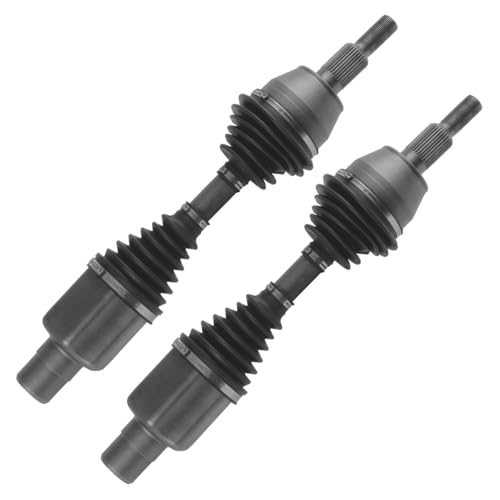 Detroit Axle - 4WD Front CV Axles for 2008-2010 Dodge Dakota 2006-2009 | Mitsubishi Raider, Replacement CV Axle Shafts Assembly - size: D-0249x2/Pair