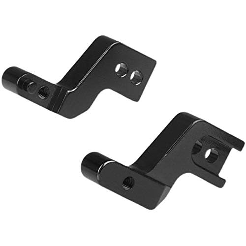 KYX Racing CNC Machined Aluminum Alloy Front Bumper Mount Posts Upgrades Parts Accessories For 1/24th Scale RC Crawler Car Axial SCX24 JLU AXI00002