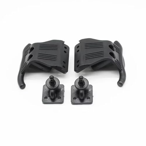 Compatible with Wltoys 284161 1/28 RC Car Upgrade Spare Parts Accessories 2 Set Front Bumper and Body Mount Post RC Car Bumper