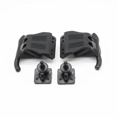 Compatible with Wltoys 284161 1/28 RC Car Upgrade Spare Parts Accessories 2 Set Front Bumper and Body Mount Post RC Car Bumper