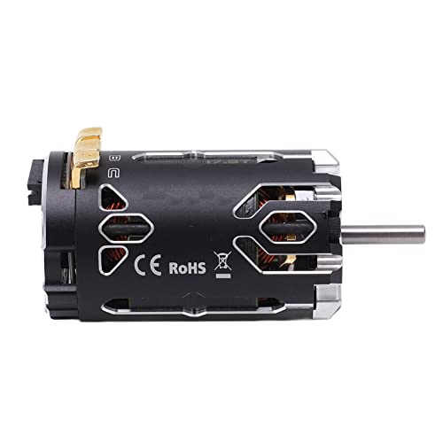 High 2500KV Brushless Motor Sensored 17.5T for 1/12 1/14 Scale RC Car Lightweight Aluminum Alloy