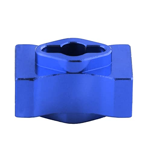 kingsea RC Metal Lock Straight Shaft Differential Posi Locker Spool Upgrade Parts Compatible with Team Associated DR10 Drag Race Car (Blue) - color: Blue