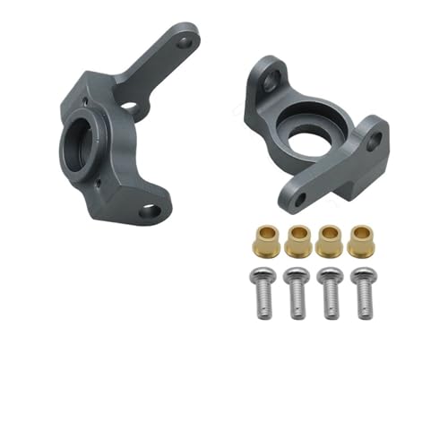 SCX10 II AR44 Axle Upgrade Parts Bevel Gear Set Universal Shaft Steering Knuckles Servo Link for 1/10 RC Crawler Axial 90046(4) - color: 4