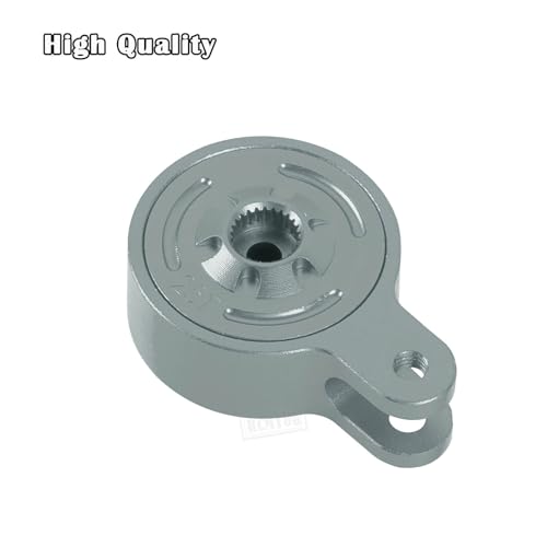 RC Aluminum Fixed Link Steering Servo Saver Upgrades Part for 1/8 Typhon 3S BLX 1/10 Big Rock Granite Senton 3S BLX Kraton Outcast 4S BLX,Titanium - color: Titanium - (Upgrades Part)