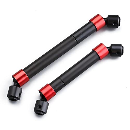 TRX4 Metal CVD Drive Shaft for 1/10 RC Crawler Car 324mm Wheelbase Traxxas TRX-4-2Pc Set