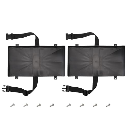 Group 27 Battery Tray for Automotive, Marine, Rv, Boat Battery Tray, Series With Strap Battery Tray for Boat, (27 Series)(2 Pack) - size: 27 Series 2Pack