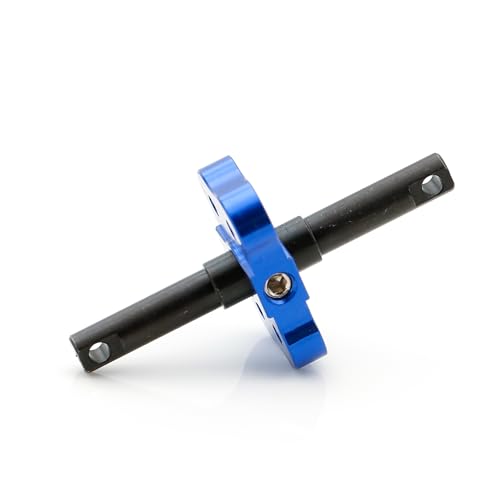 Aluminum Differential Locker Spool for Traxxas Mini Maxx RC Car, Metal Lock Straight Axle Shaft,Upgrades Part Replacement Blue