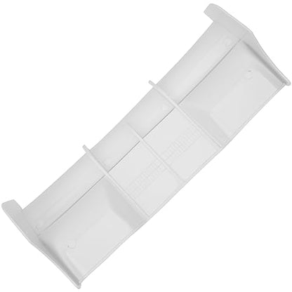 RC Force Rear Spoiler High-Down Force Body Wing Tail Compatible with HPI HSP Redcat 1/8 RC Off Road Short Truck Buggy Car Truck (White) - color: White