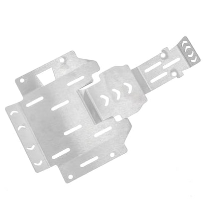 RC Crawlers Models For HBX 3100A 3101A 3103A 1/16 RC Car Heavy Duty Chassis Guard Protection Upgrade Parts Acces Stainless Steel Skid Plate