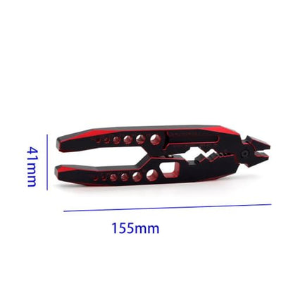 RC Crawler Shock Absorber Pliers 1/10 Scale Metal Ball Nose Tool Compatible with SCX10(Yellow) - color: Yellow