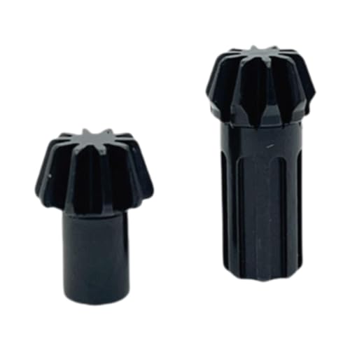 DYNWAVE 2 Pieces RC Car Bevel Gear Differential Gear Driving Gear Planetary Gear Set Hardened Carbon Steel Efficient Design Suitable for Maintenance