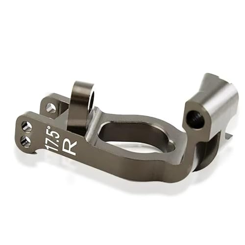 RC Accessory Compatible with Kyosho for MP9 MP10 1/8 RC Car Upgrade Parts Accessories 2pcs Metal 17.5 Degrees C-Hub Carrier Caster Block IFW474