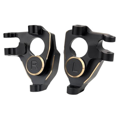HobbyPark Brass Front & Rear Portal Cover Steering Knuckle Counterweights Weights for Vanquish VP VS4-10 1/10 RC Crawler F10 Portal Axle Phoenix LCG VRD Carbon Kit Lower COG Upgrades Parts