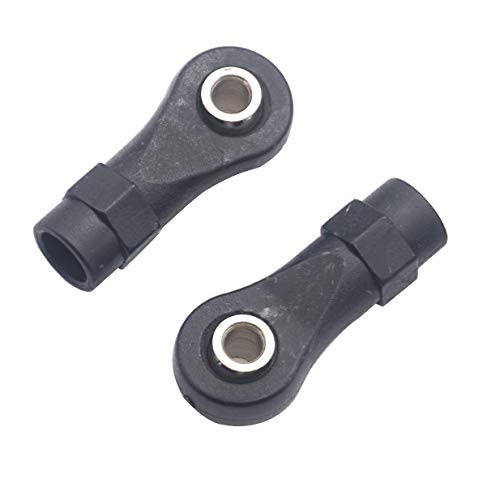 Share Goo 10Pack M4 Plastic Tie Rod End Ball Joint Link Ball Head Holder Compatible with Traxxas TRX-4 Axial SCX10 HSP 90046 90047 1/10 RC Crawlers Car (25mm) - size: 25mm