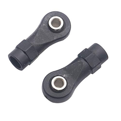 Share Goo 10Pack M4 Plastic Tie Rod End Ball Joint Link Ball Head Holder Compatible with Traxxas TRX-4 Axial SCX10 HSP 90046 90047 1/10 RC Crawlers Car (25mm) - size: 25mm