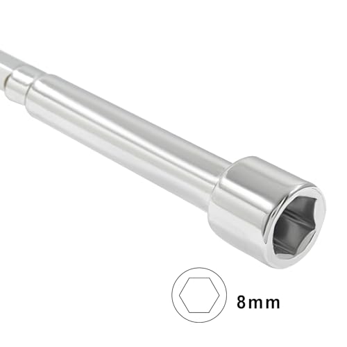 Bonsicoky 8mm Socket Wrench Screwdriver | High-Carbon Steel, Hex Nut Driver Key, Hand Tool, For DIY & Hand-Making - size: 8mm
