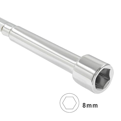 Bonsicoky 8mm Socket Wrench Screwdriver | High-Carbon Steel, Hex Nut Driver Key, Hand Tool, For DIY & Hand-Making - size: 8mm