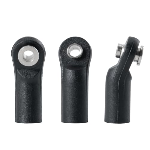 Plastic Link Rod End M4 Ball Joint Head, CW #C | Upgrades, For 1/10 Axial SCX10 TRX-4 D90, RC Car Truck Buggy Crawler - color: Cw #C