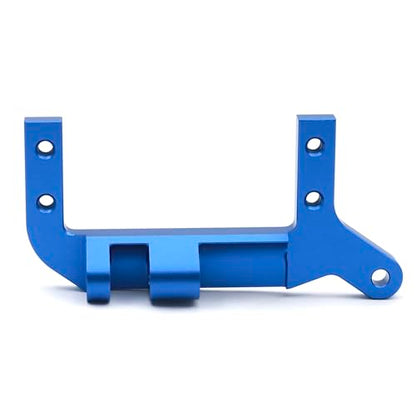 RC TRX4 Servo on Axle Mount / TRX4 SOA Mount 4-Link Suspension for 1/10 RC Crawler Car TRX-4 Aluminum Upgrade Parts (Blue) - color: Blue