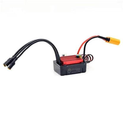 2-3S 35A Waterpoof Brushless ESC Speed Controller BEC 5V 2A for XT60 Plug for 1/14 1/16 RC Car - color: 35a Xt60 Plug