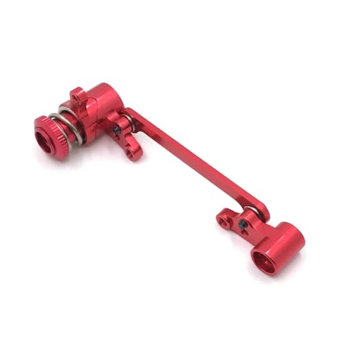 RC Car Accessories for WLtoys 144001 124018 124019 1/14 RC Remote Control Car Steering Clutch Assembly Steering Servo Saver Complete Upgrade Parts Red