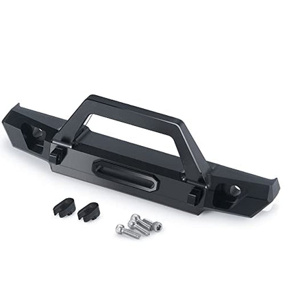 Aluminum Alloy Front Bumper for Axial SCX24 AXI00002 1/24th RC Crawler Truck Car Upgrades