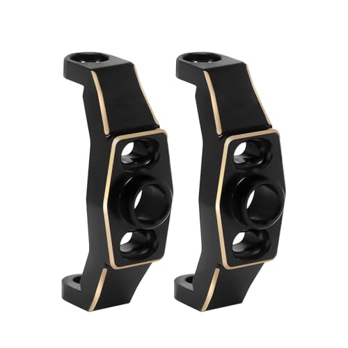 RC Cars Crawler Parts Compatible with TRX4M 1/18 RC Crawler Brass Adjustable Caster Blocks Clockable C Hub Carriers Upgrade Parts Accessories