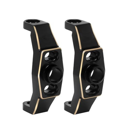 RC Cars Crawler Parts Compatible with TRX4M 1/18 RC Crawler Brass Adjustable Caster Blocks Clockable C Hub Carriers Upgrade Parts Accessories