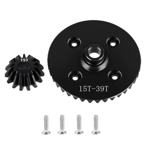Steel Differential Drive Gear Set Kit for Tamiya TT02 TT02B XV02 | 1/10 On Road Touring Rally Racing Drift Car Upgrade Parts
