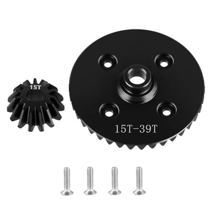 Steel Differential Drive Gear Set Kit for Tamiya TT02 TT02B XV02 | 1/10 On Road Touring Rally Racing Drift Car Upgrade Parts