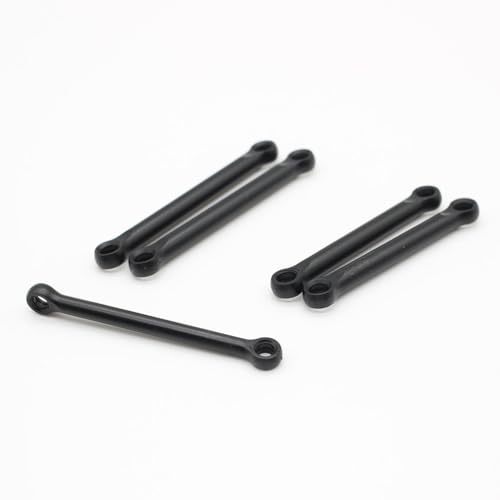 Plastic Pull Rod Linkage Tie Rod Set Replacement RC Parts for WLtoys 124008 124010 1/12 4WD RC Car - color: Pull Rod Set