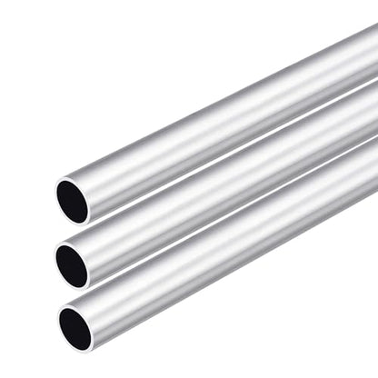 DMiotech 3Pack (14mm OD x 12mm ID) 6063 Aluminum Round Tube 300mm Length Industry Metal Tubing for Machinery Frame Construction DIY Projects - size: 14mm x 12mm x 300mm