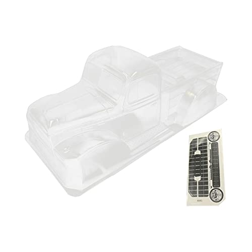 313mm Wheelbase Body Shell, RC Clear Body for 1:10 Truck Model Car Parts