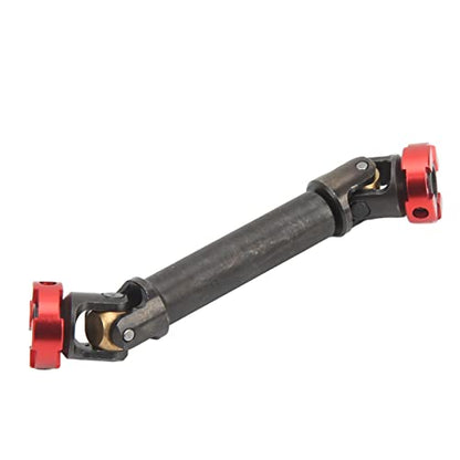 Universal Drive Shaft, Long Lasting Reliable Stainless Steel Driveshaft for 1/10 1/14 Scale RC Cars and Trucks 70-90mm, Durable Upgrade for RC Enthusiasts Off-Road Racing and Crawling