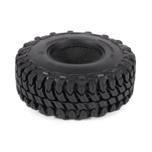4Pcs Rubber 110x40mm 1/10 RC Crawler 1.9 Tires with Foam Inserts for Gen7 Gen8 SCX10 TRX4 Upgrades (D-110x40mm)
