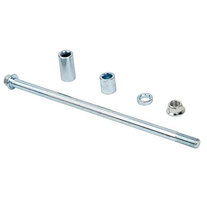 Mokuo 12mm 310mm Front Rear Axle with Bushing 5mm 22mm 38mm Fit for Pit Dirt Bike Moped Scooter QUAD ATV Mini Bike Parts - size: 12-310