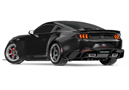 Traxxas 1/10 Scale 4-Tec Drift Car with Ford Mustang (Black) - color: Black
