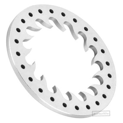 RC Metal 1.9 Beadlock Wheels Replacement Ring for 1/10 Crawler RC Car TRX4 SCX10 90046 90047,Alloy 1.9" Beadlock Rims Replacement Ring,4pcs,Silver - color: Silver(4pcs)