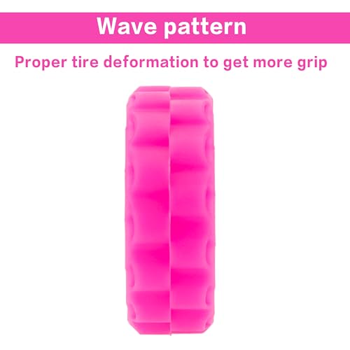 MEUS RACING Super Soft Silicone Rubber Inserts for 56-58mm 1.0" Tires (Super Soft) - color: Super Soft