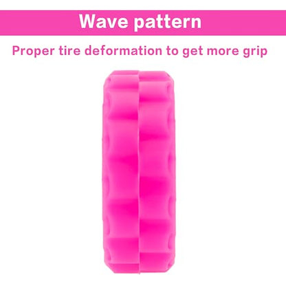 MEUS RACING Super Soft Silicone Rubber Inserts for 56-58mm 1.0" Tires (Super Soft) - color: Super Soft