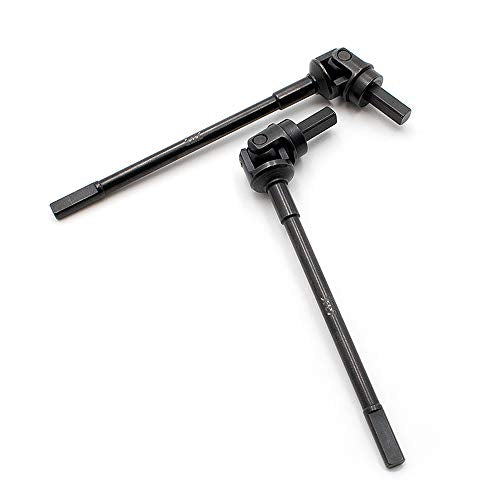KYX Racing Hard Steel Front Axle CVD Drive Shaft for RC Crawler Car Axial Capra Unlimited Trail Buggy UTB10