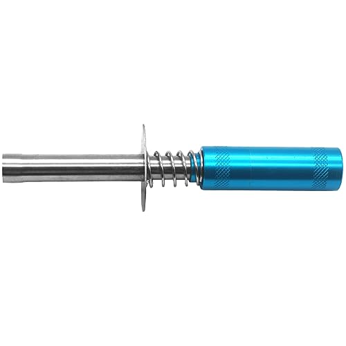 Aluminum Alloy Glow Plug Ignitor Igniter Nitro Engine Starter for RC Car Buggy Truck Plane Boat,Blue