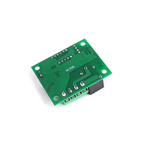 FainWan 2pcs W1209 12V DC Digital Temperature Controller Board Micro Thermostat -50-110°C Electronic Module Switch with 10A One-Channel Relay and Waterproof Compatible with Ar-duino Rasp-Berry Pi