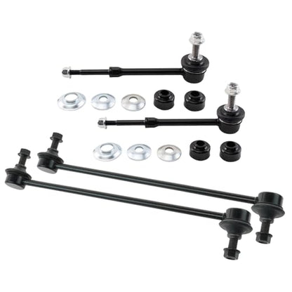 TRQ Front and Rear Sway Bar Link Set 4 Piece Compatible with 2013-2019 Ford Escape 2015-2019 Lincoln MKC - style: PSA29230