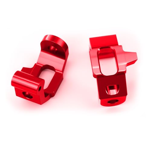 Aluminum C-Hubs & Front Rear Knuckle Arm Upgrades for 1/10 4-Tec 3.0 C8 93054–4 (Red) - color: Red