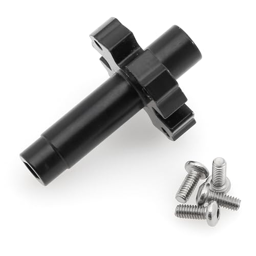 Steel 8297 Differential Spool Diff Case Mounts Compatible for Traxxas S2 TRX-4 Sport 1/10 Scale RC Climbing Car Differential Shafts Locker Spool Diff Axle Upgrades Replacement Accessories